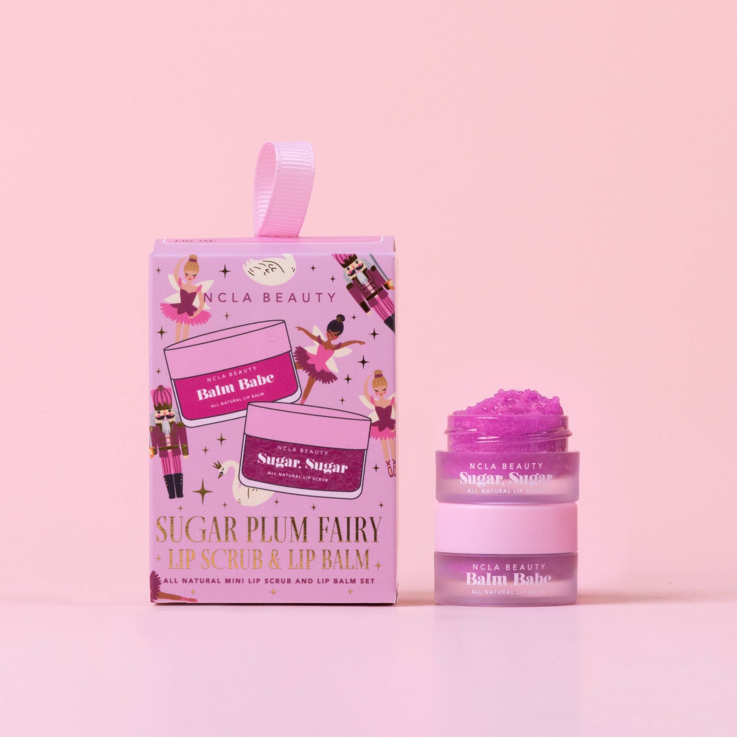 NCLA Beauty - Sugar Plum Fairy Lip Treatment Holiday Ornament Gift Set