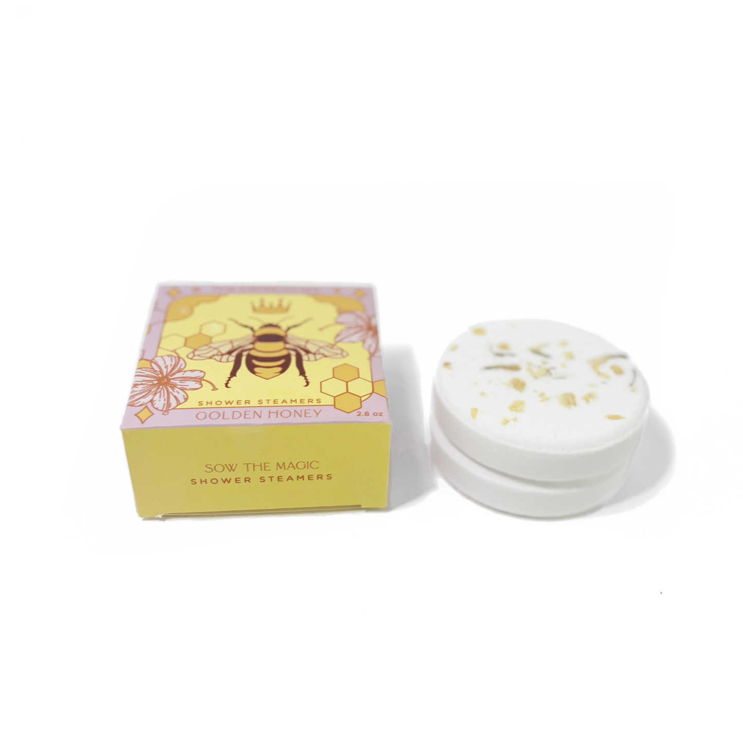 Sow the Magic - The Empress Bee Shower Steamer Set in Golden Honey