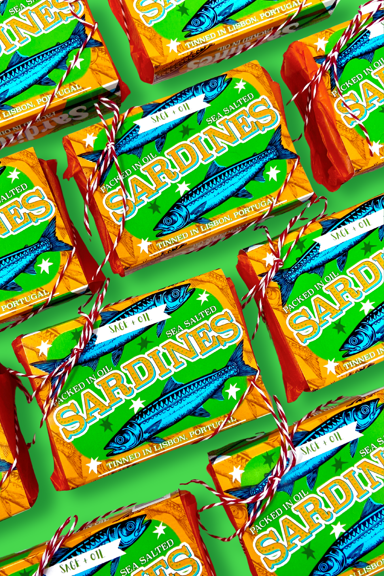 Averfelt - Sardine Tin Luxury Soap Soap Bar Portuguese Sage and Oil
