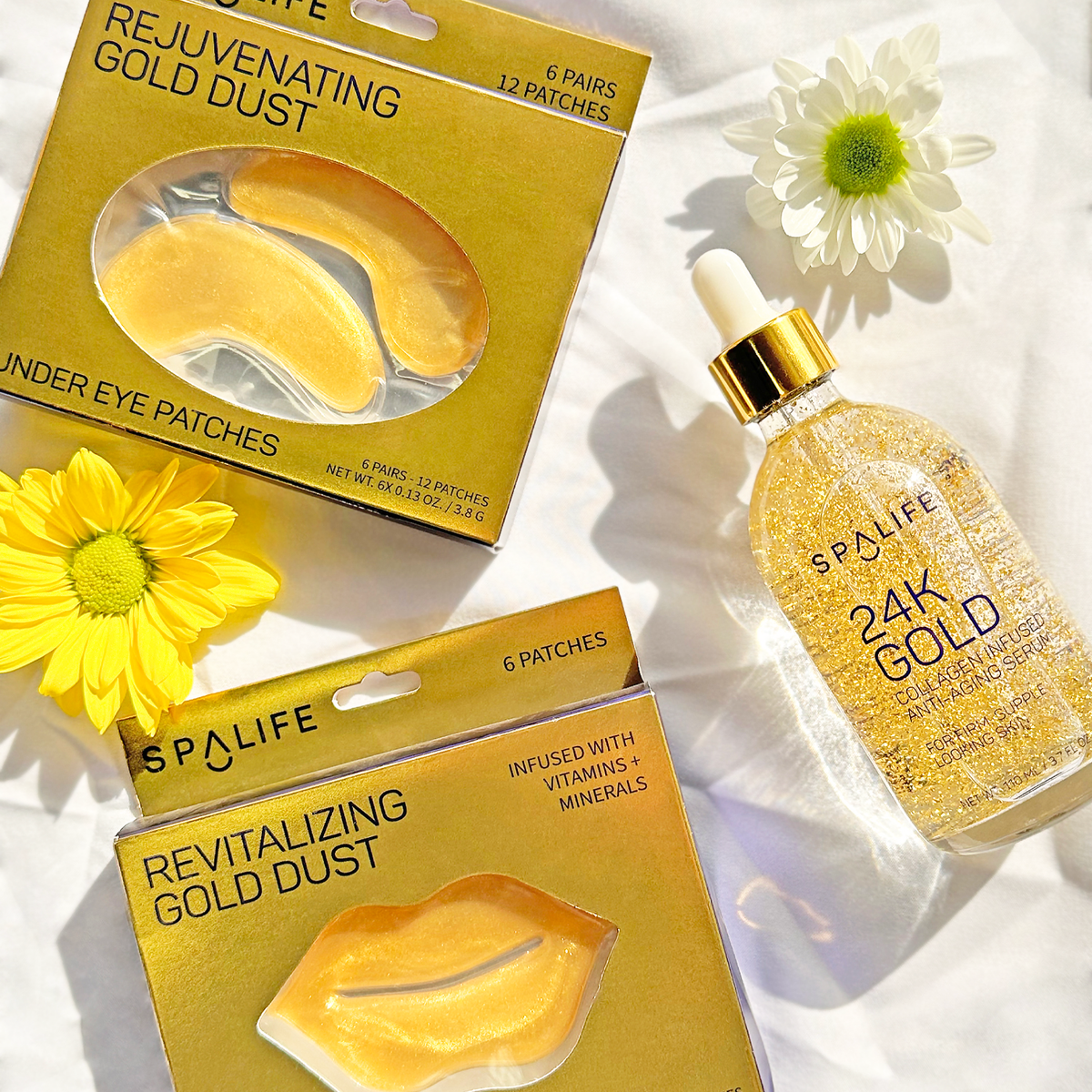 My Spa Life - Rejuvenating Gold Dust Under Eye Patches | 8 Pack