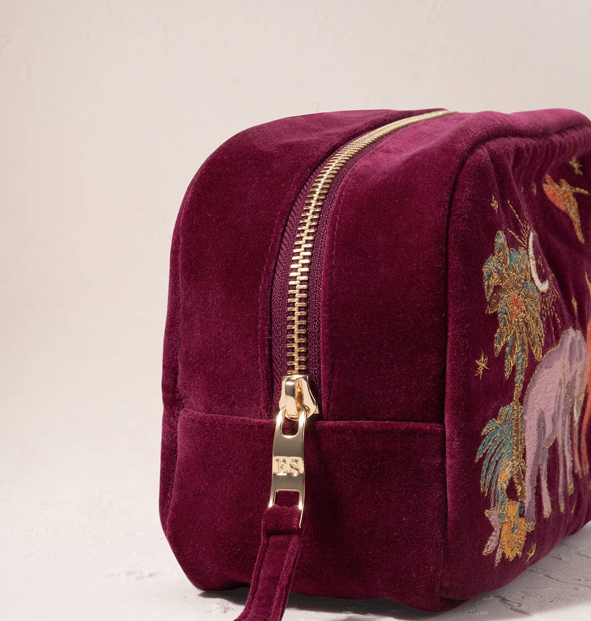Elizabeth Scarlett- Enchanted Elephant Makeup Bag