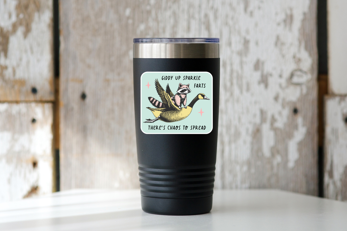 Yarnival - Giddy Up Sparkle Farts Sticker