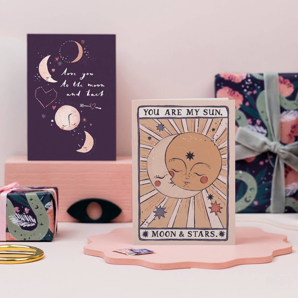 Sister Paper Co. - Sun, Moon & Stars Card | Love Card | Anniversary Cards