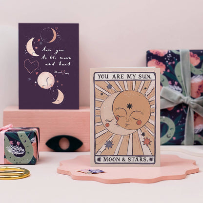 Sister Paper Co. - Sun, Moon & Stars Card | Love Card | Anniversary Cards