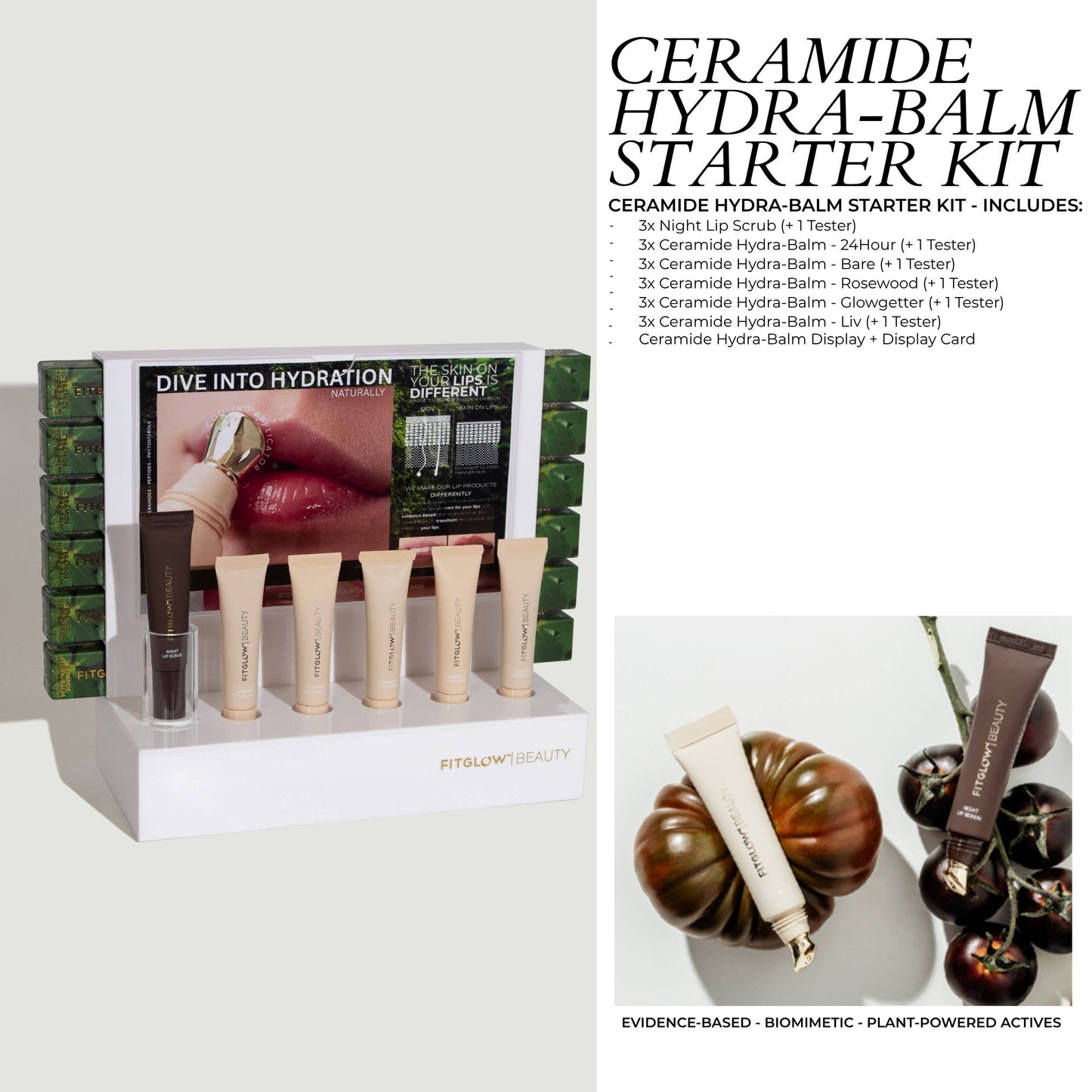Fitglow Beauty - Ceramide Hydra-Balm Starter Kit