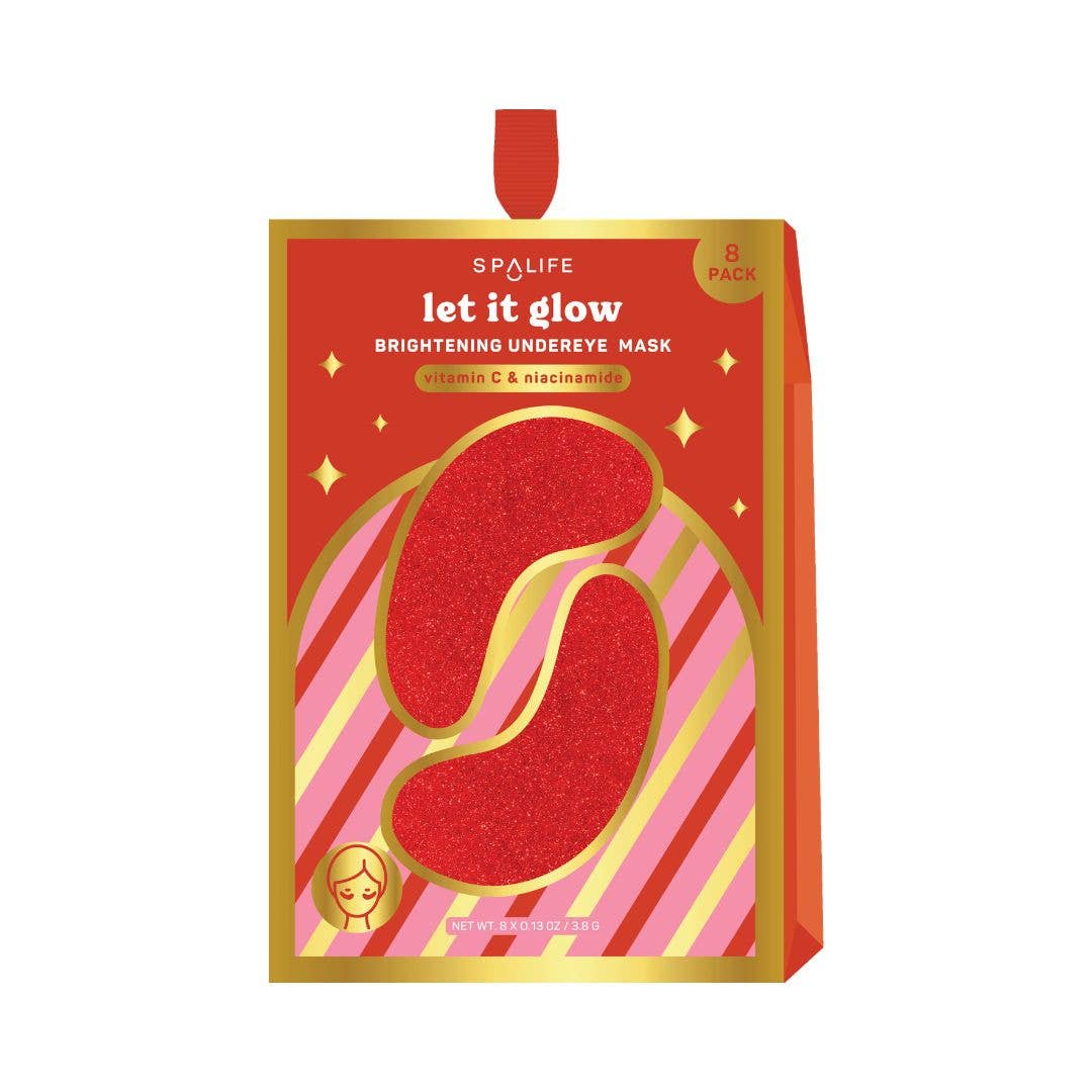 My Spa Life - Christmas Holiday Let it Glow Undereye Patches  | 8 Pack