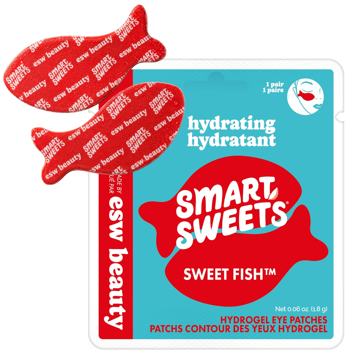 ESW Beauty - ESW x SmartSweets Hydrating Sweet Fish™ Eye Patches: 1 pc