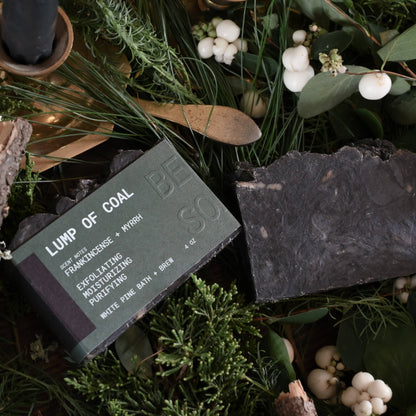 White Pine Bath & Brew - Lump of Coal - Beer Soap