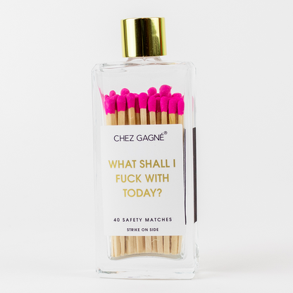 Chez Gagné - What Shall I Fuck With Today Matches