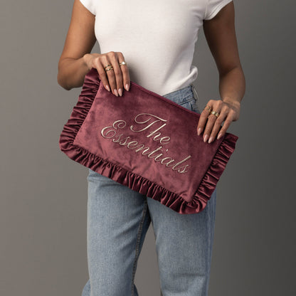 Panache Apparel Co. - The Essentials Ruffle Travel Pouch