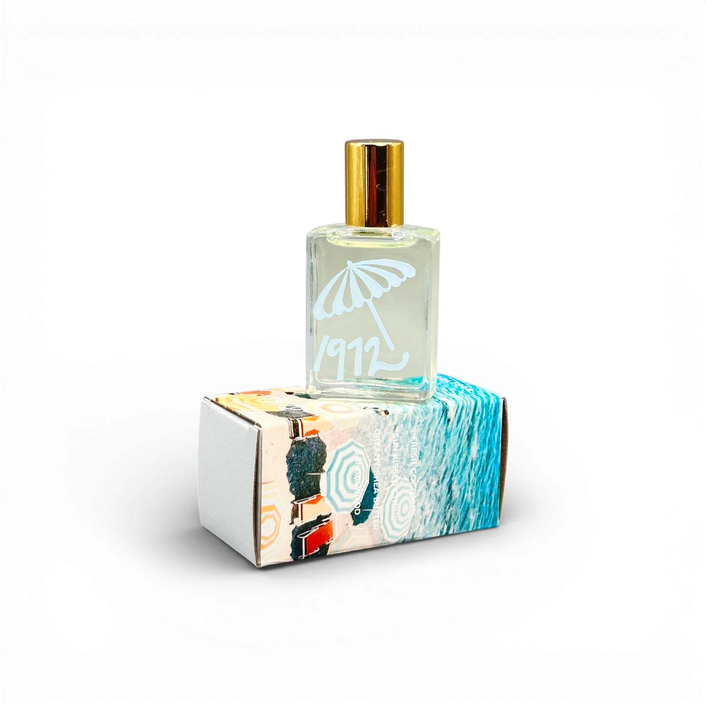 Solisea - 1972 Roller Oil Perfume • Coconut & Citrus: Travel / Mini