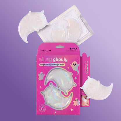 My Spa Life - Halloween Oh My Ghouly Hydrogel Undereye Patches  | 8 Pack | Limited Edition