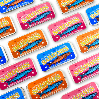 Averfelt - Portuguese Sardine Tin Lip Balms - Assorted Flavors: Pastel De Nata