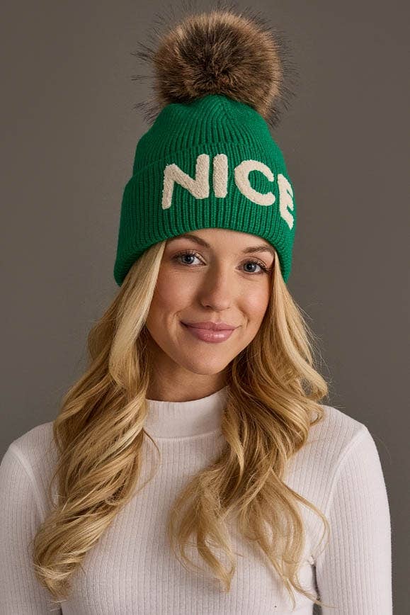 Panache Apparel Co. - Nice Knit Pom Hat