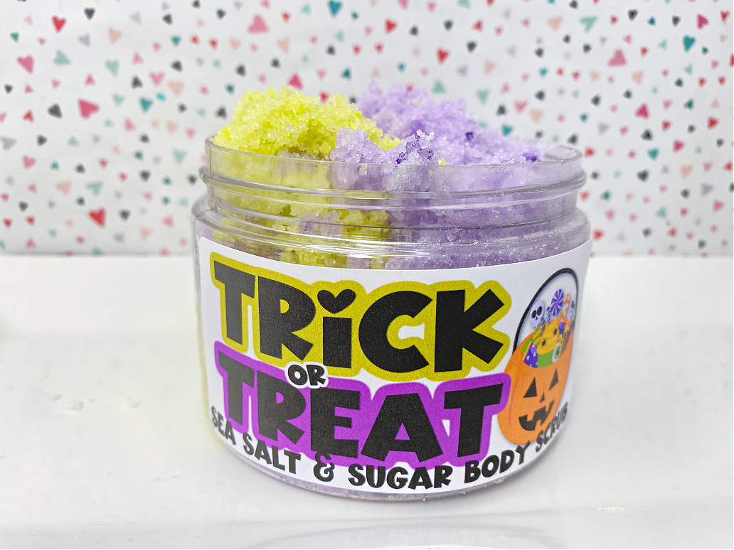 The Little Bubble - Trick or Treat Sea Salt and Sugar Body Scrub ✨NEW✨ Halloween