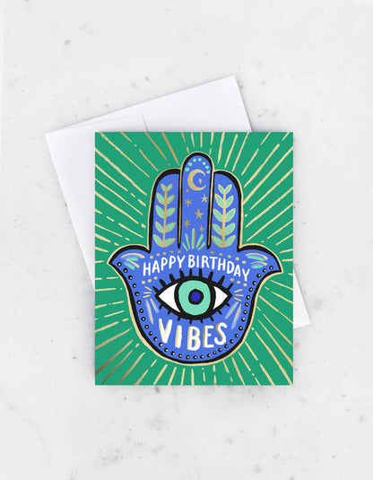 Idlewild Co. - Birthday Greeting Card | Hamsa