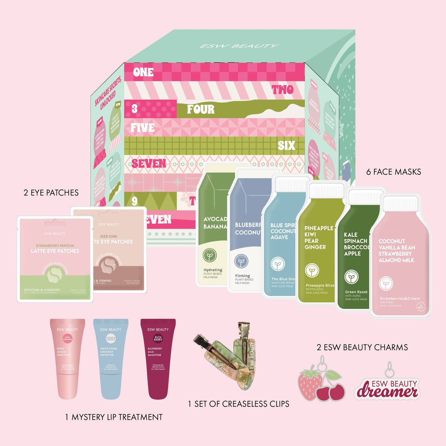 ESW Beauty - Snow Globe Beauty Vault 12 Day Advent Calendar