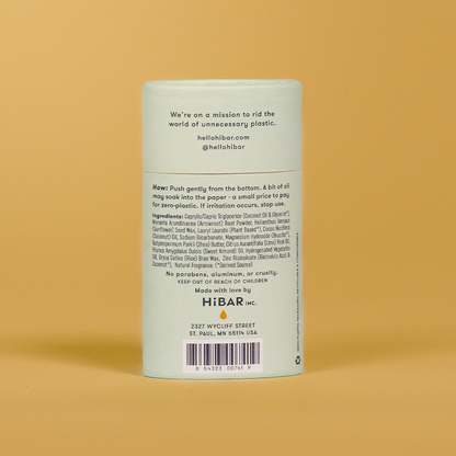 HiBAR - HiBAR Deodorant Bergamot + Cedar