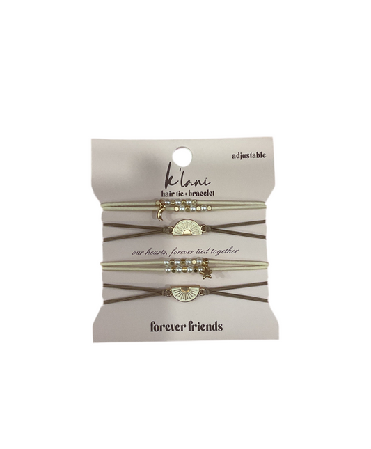 K’lani- Hair tie Bracelets- Anchor