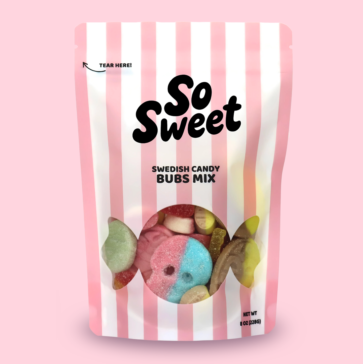 SoSweet LLC - Swedish Candy BUBS Mix (8 oz)
