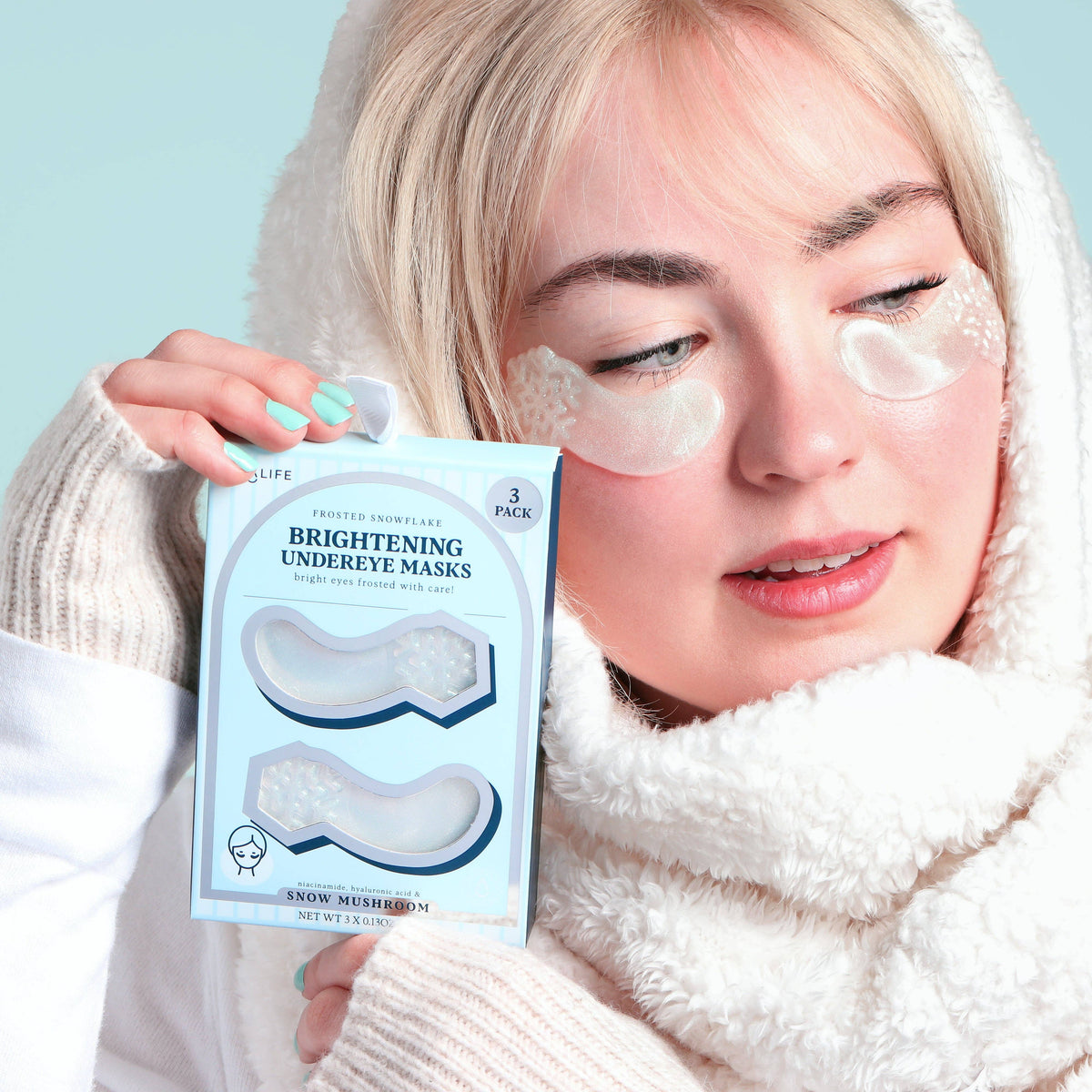 My Spa Life - Christmas Holiday Frosted Snowflake Hydrogel Undereye Masks