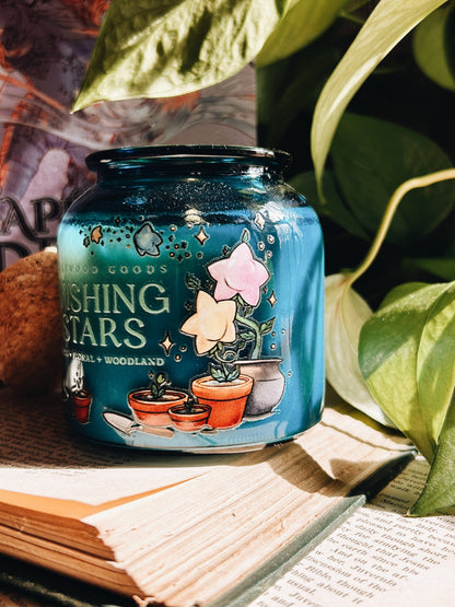 Fablewood Goods - Wishing Stars | 8oz Apothecary Soy Candle