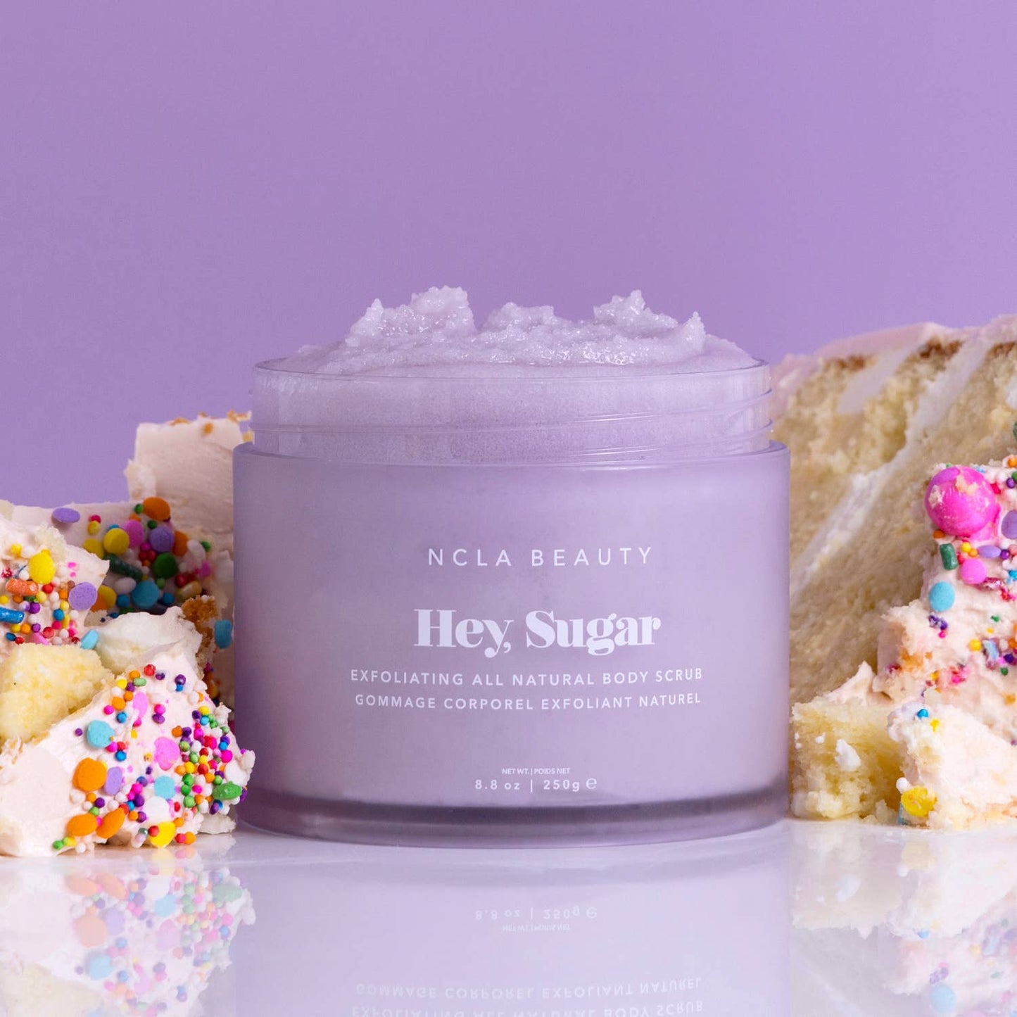 NCLA Beauty- Hey, Sugar All Natural Body Scrub - Birthday Cake