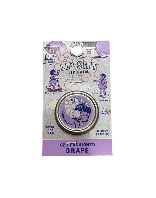 BLUE Q LIP SHIT GRAPE