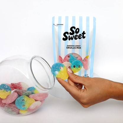 SoSweet LLC - Swedish Candy Skulls Mix (8 oz)