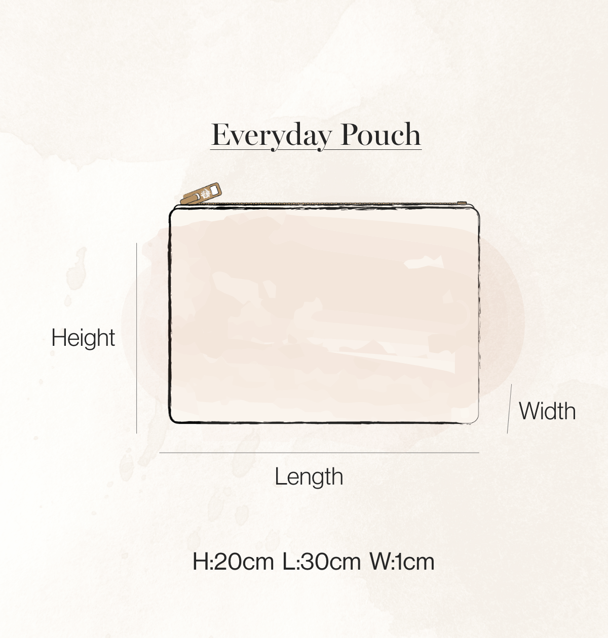 Elizabeth Scarlett- Swallows Everyday Pouch