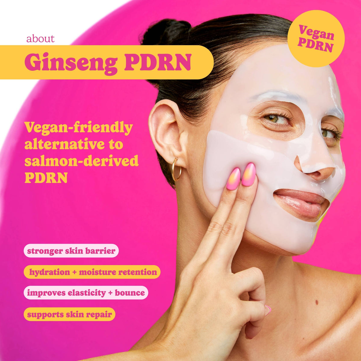 ESW Beauty - Dose of Bounce Plumping Hydrogel PDRN Face Mask: 1 pc