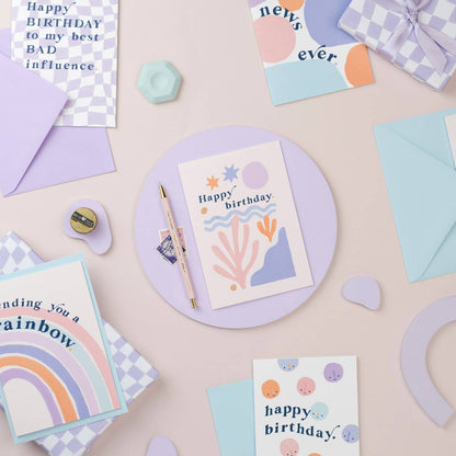 Sister Paper Co. - Bad Influence Birthday Card | Funny Birthday Cards