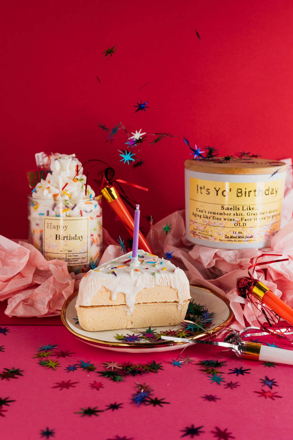 BeYOUtiful Bath* Body * Burn - It's Yo' Birthday Conversation Candle