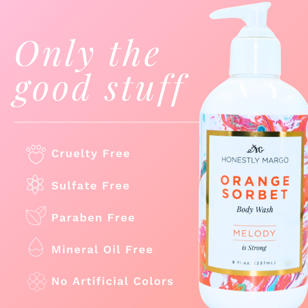 Honestly Margo - Birthday Cake MIA Body Wash: 8 FL OZ
