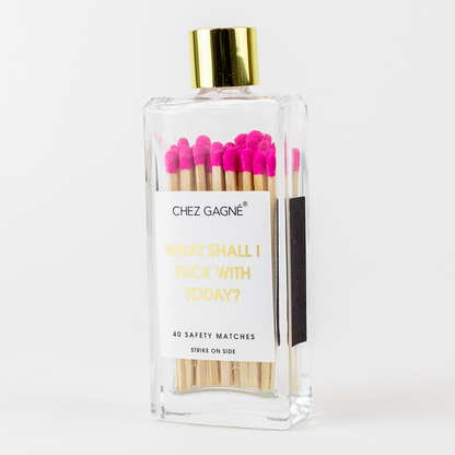Chez Gagné - What Shall I Fuck With Today Matches