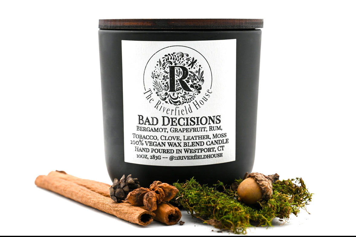 The Riverfield House- Bad Decisions Candle
