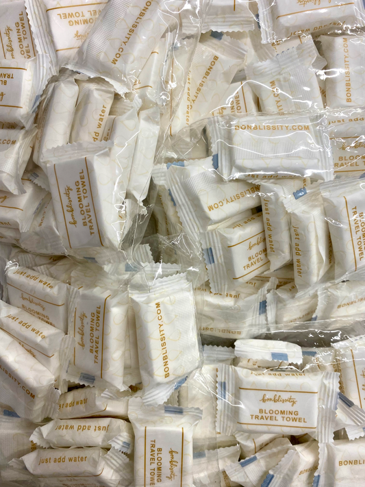 Bonblissity Blooming Travel Towel