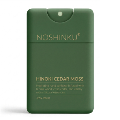 Noshinku - Limited Edition Refillable Hinoki Cedar Moss Hand Sanitizer