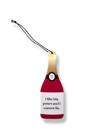 Wine Wash Co. - Wine Bottle Air Freshener - Big Pours
