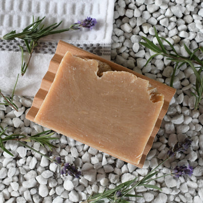 White Pine Bath & Brew - Sea Salt + Clay - Beer Soap