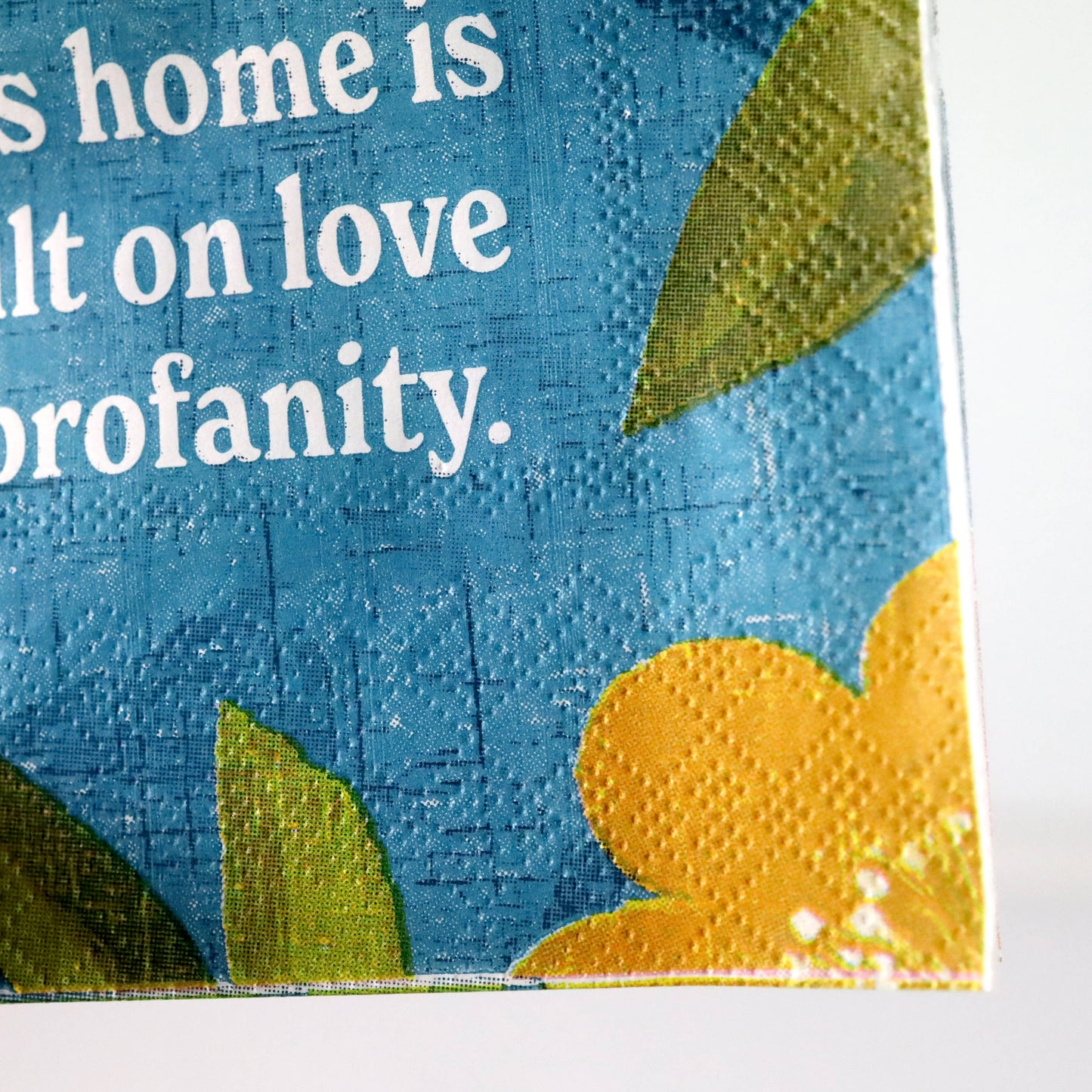 Bad Betty Greeting Co. - This Home Is Built on Love & Profanity - Cocktail Napkins
