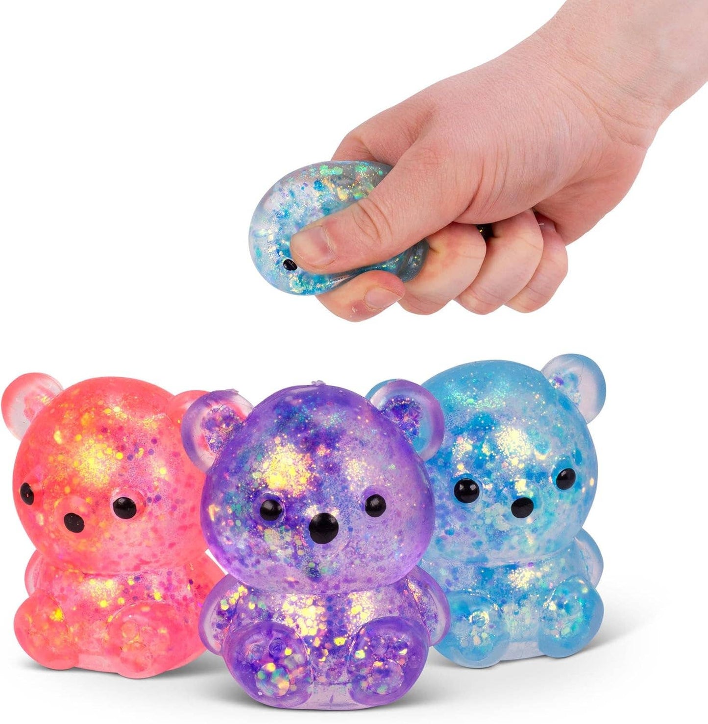 Showcase - Scrunchems® Sugar Diddy Bears Squishy Fidget Toy (3pc)