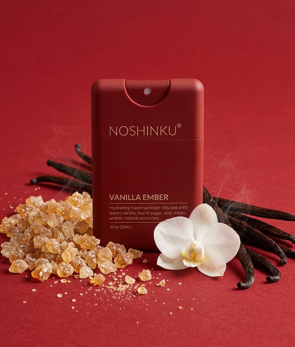 Noshinku - Limited Edition Refillable Vanilla Ember Hand Sanitizer