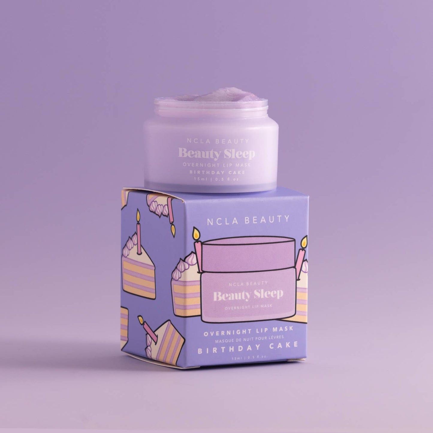 NCLA Beauty - Beauty Sleep Overnight Lip Mask - Birthday Cake