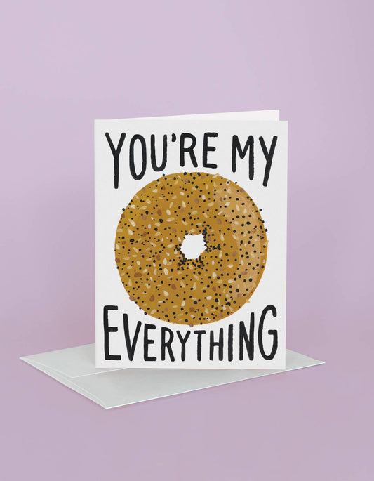 Idlewild Co. - Everything Bagel Greeting Card