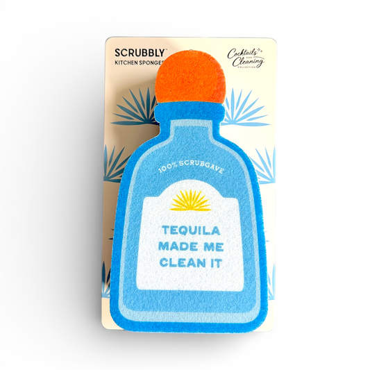 Wine Wash Co. - Tequila Scrubbly - Blue: Blue