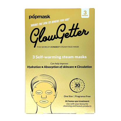 Glow Getter Self-warming Full Face Steam Masks