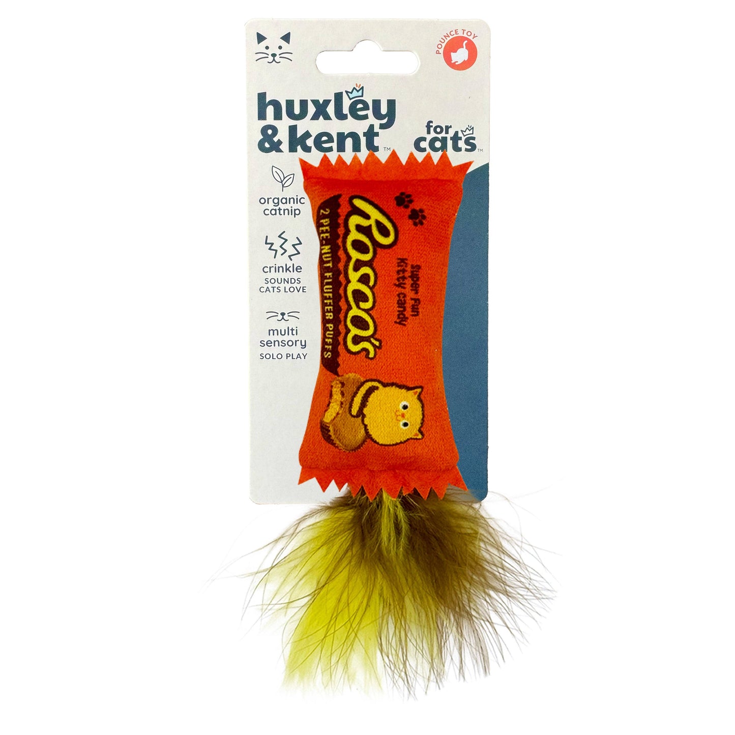 Huxley & Kent - Roscos Fluffer Puffs Cat Toy: One Size