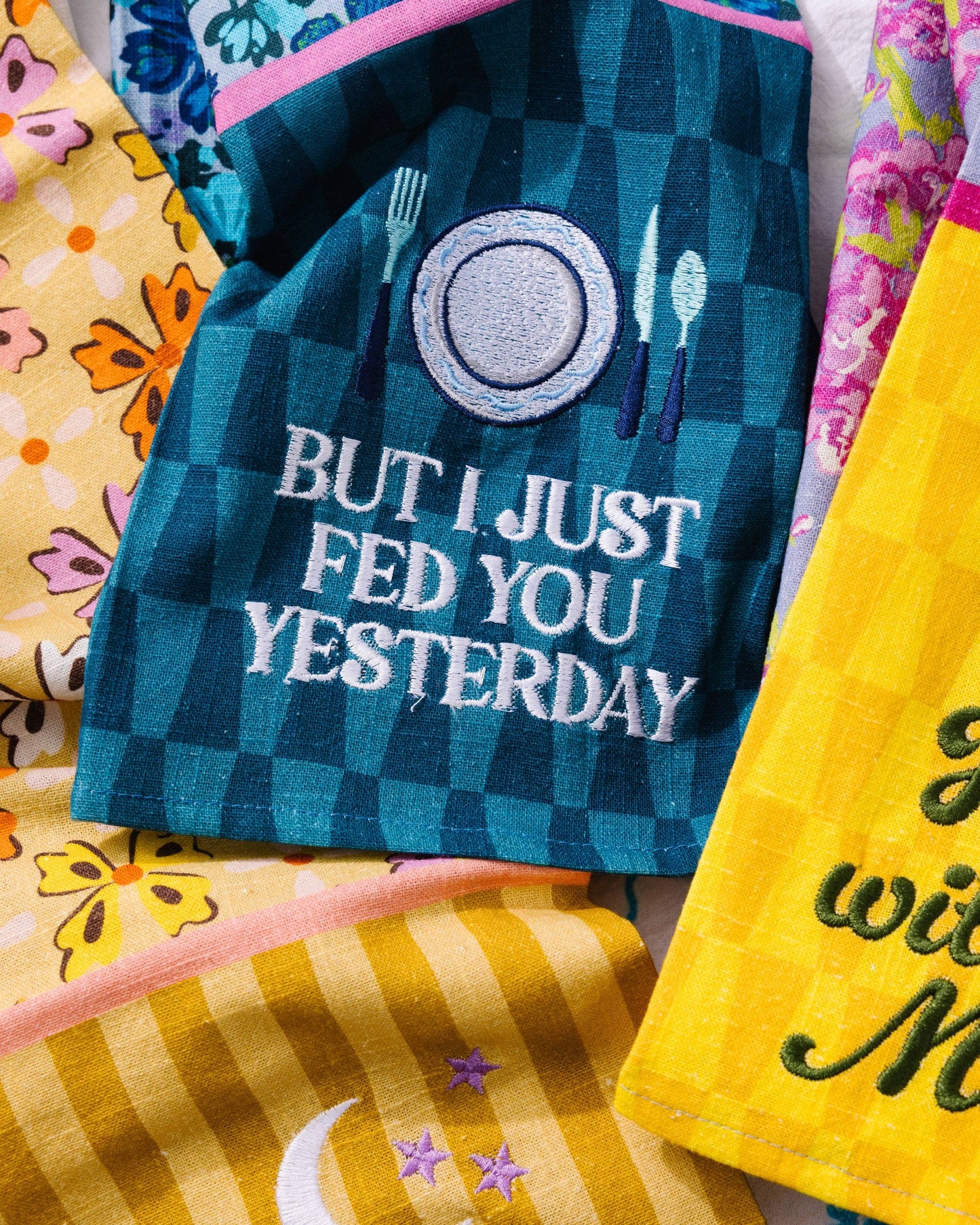Furbish Studio - But I Just Fed You Yesterday Dish Towel