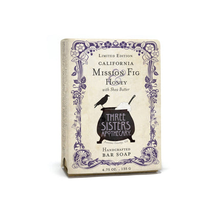 Soap Cauldron - Bar Soap California Mission Fig & Honey: 4.75 oz